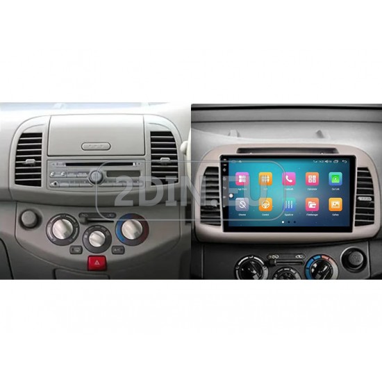 NISSAN MICRA - 9" МУЛТИМЕДИЯ / Навигация android 16